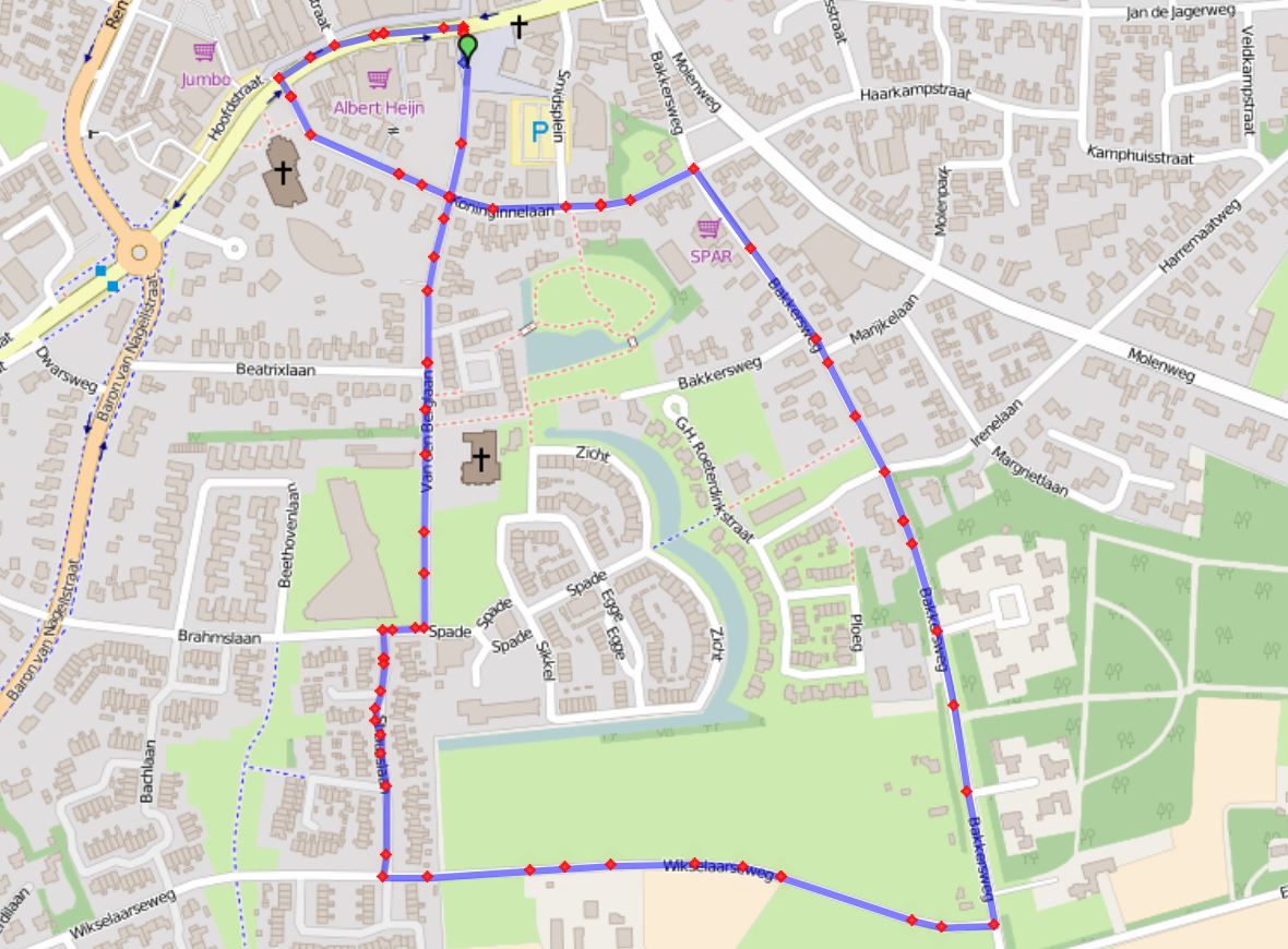 Parcours Voorthuizen Loopt
